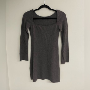 Reformation Grey‎ Sheath Dress